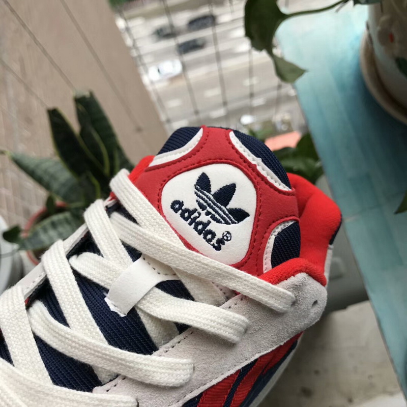 Adidas Originals Yung 1 Red-White-Collegiate Navy(99% Authentic quality)